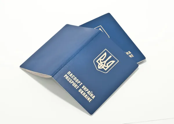 Pasaportes internacionales de Ucrania —  Fotos de Stock
