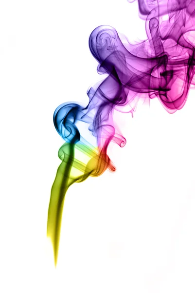 Kształt gradientu tajemniczy dym — Zdjęcie stockowe