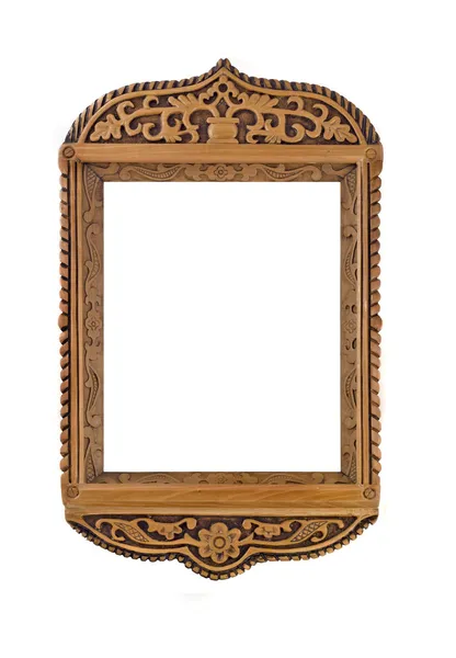 Empty carved Frame for picture — Stok fotoğraf