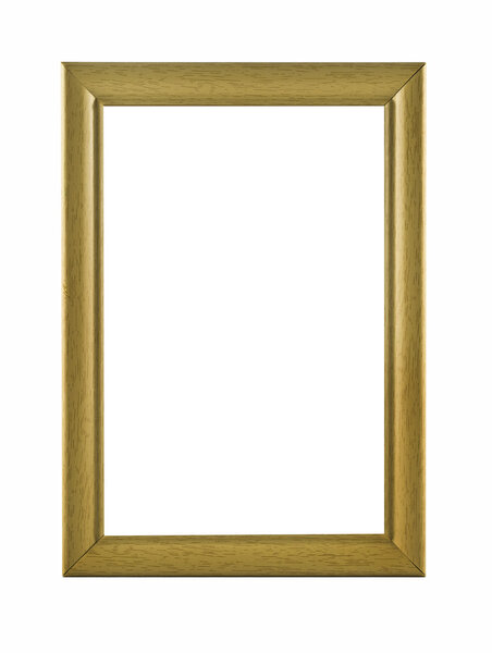 Empty Frame for picture or portrait isolated