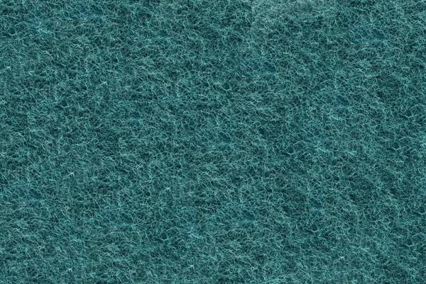 蓝绿色合成纤维表面 — 图库照片