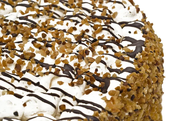 おいしいバースデー ・ ケーキのクローズ アップ — ストック写真