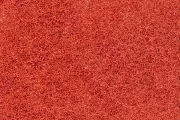 Superfície fibrosa sintética vermelha — Fotografia de Stock