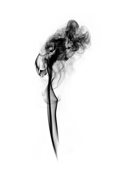 Fekete füst absztrakt textúra — Stock Fotó