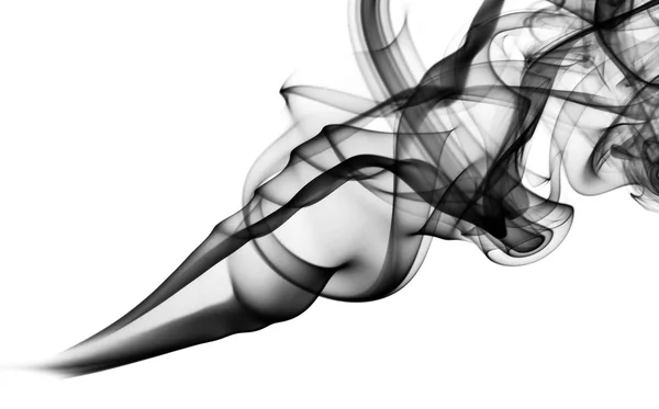 Vackra rök abstrakt form — Stockfoto