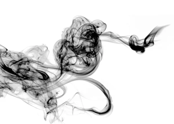 Abstract fume on the white background — Stock Photo, Image