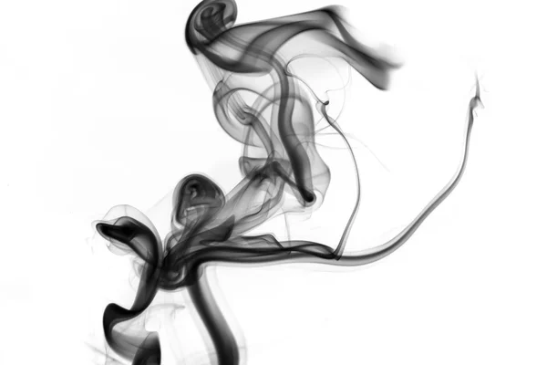 Formas de fumaça abstrata bonita — Fotografia de Stock