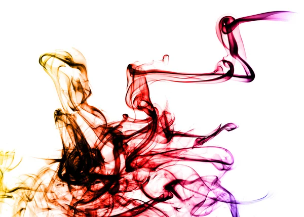 Prachtige gekleurde rook abstract — Stockfoto