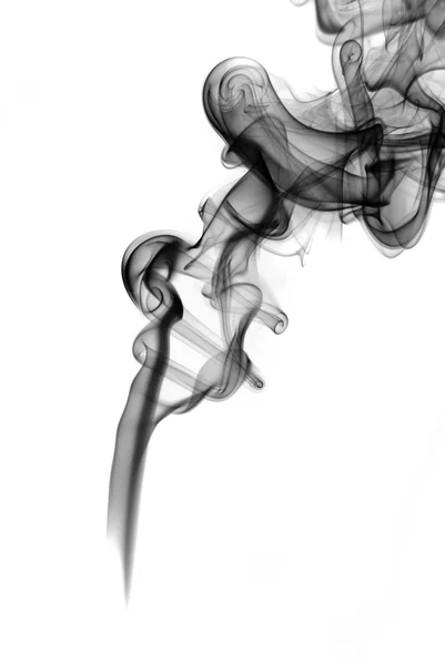 抽象的神秘烟形状 — 图库照片