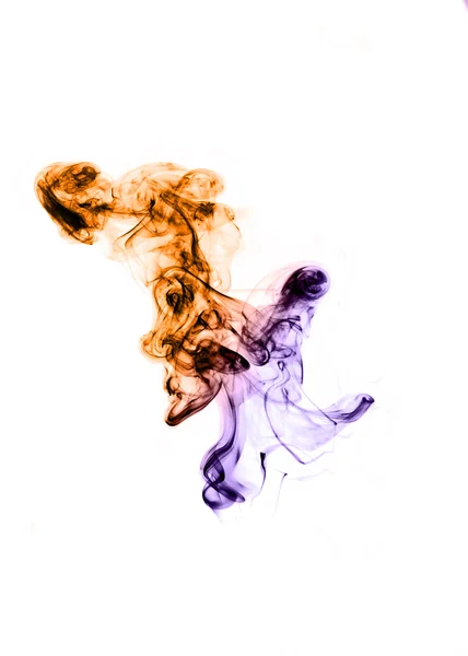Padrão de fumaça colorido abstrato — Fotografia de Stock