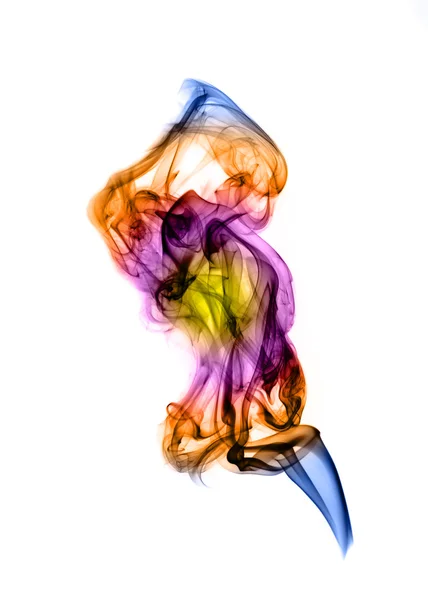 Gradient abstract colorful smoke — Stock Photo, Image