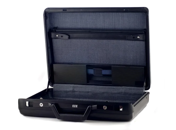Opened briefcase — Stock Photo, Image