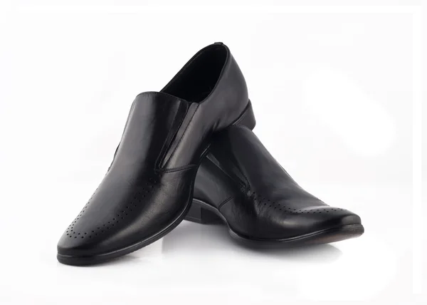Pánské klasické kožené boty — Stock fotografie
