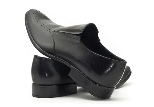 Mannen klassieke lederen schoenen geïsoleerd — Stockfoto