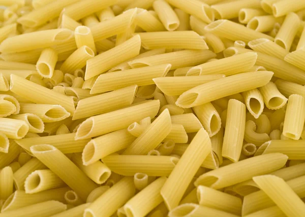 Close-up of uncooked macaroni — Stock Photo, Image