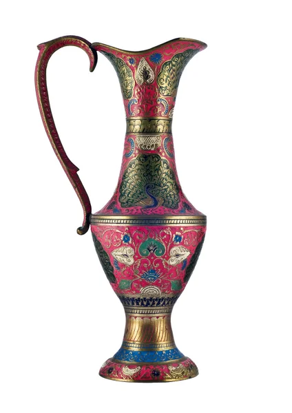 Piękny wazon indyjski — Zdjęcie stockowe