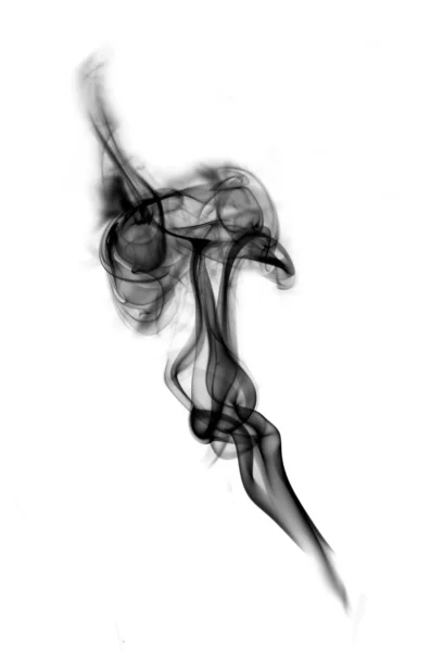Hermoso humo negro — Foto de Stock