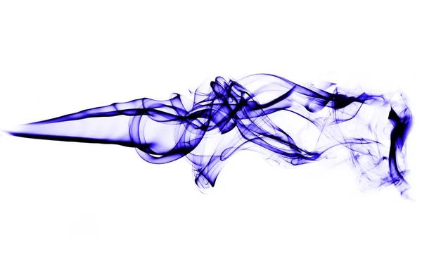 stock image Beautiful blue abstract smoke