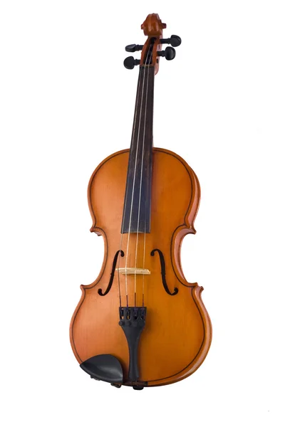 分離されたアンティークのバイオリン — ストック写真