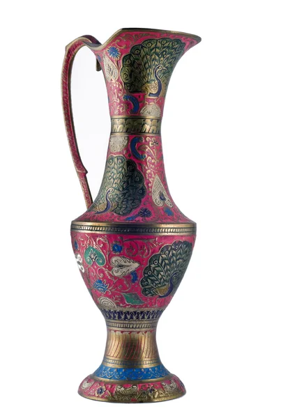アンティーク インド花瓶 — ストック写真