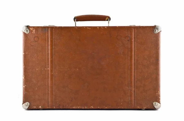 Seyahat - eski moda çanta — Stok fotoğraf