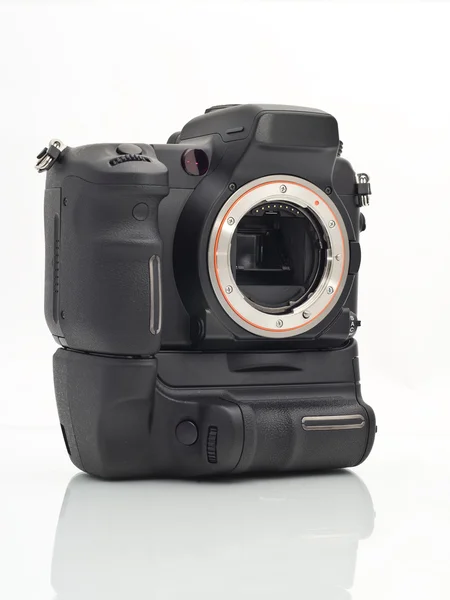 Corpo profissional da câmera DSLR — Fotografia de Stock