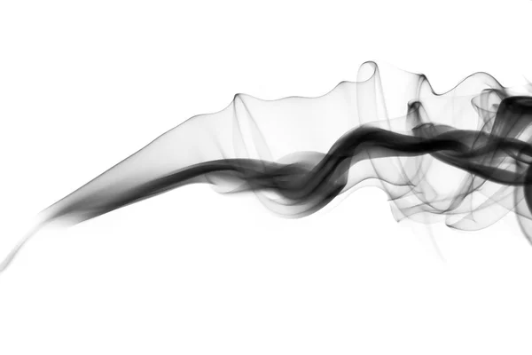 Bladerdeeg van abstracte fume shapes — Stockfoto