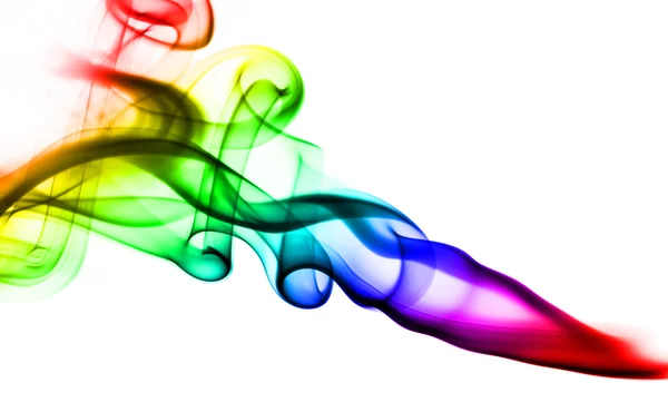 Abstrato de fumaça de colorredl — Fotografia de Stock