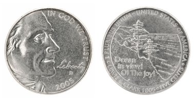 Five cents clipart