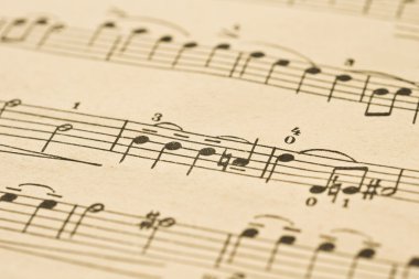 Klasik müzik - levha üzerine notlar