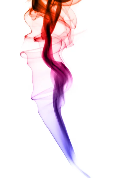 Kleurovergang gekleurde rook abstract — Stockfoto