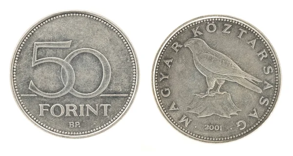 50 Forint - dinero húngaro — Foto de Stock