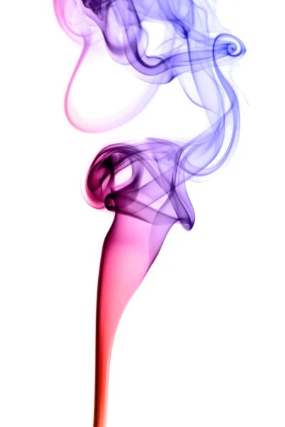 Ярко-красочная абстрактная модель дыма — стоковое фото