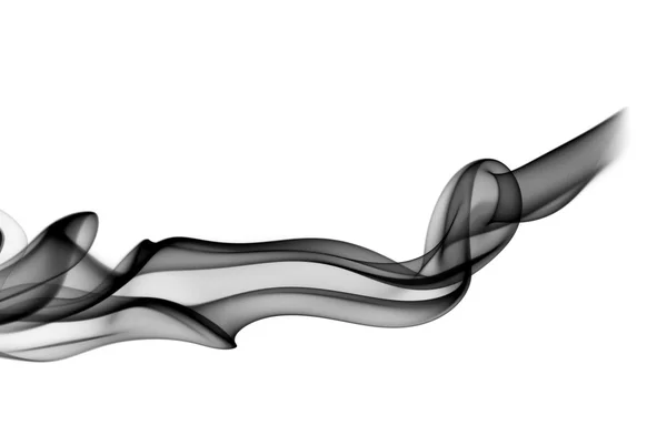 Fume Patrón abstracto en blanco —  Fotos de Stock