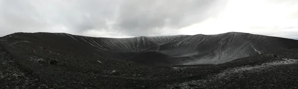 Hverfjall kaldery, Islandia — Zdjęcie stockowe