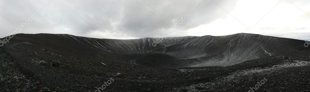 Hverfjall caldera, Iceland