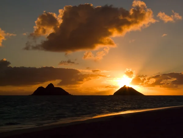 Tropische zonsopgang — Stockfoto