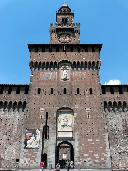 Castello Sforzesco, Milán —  Fotos de Stock