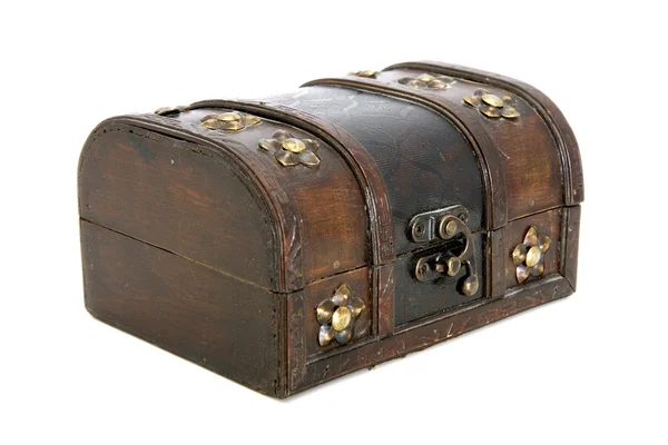 Stock image Wooden casket