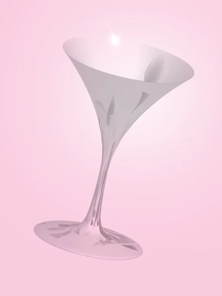 Bicchiere per martini — Foto Stock