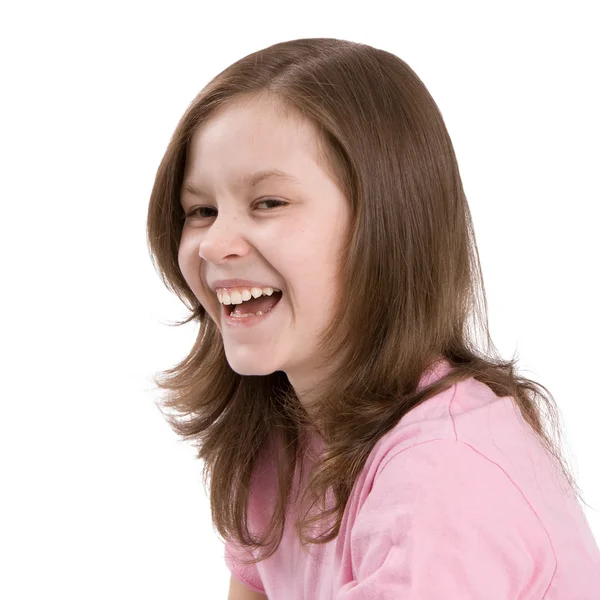 The laughing girl — Stock Photo, Image