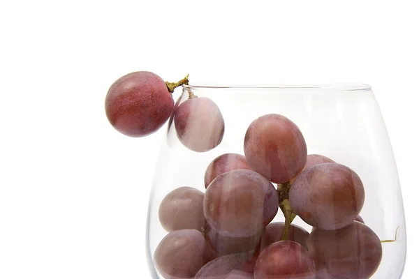 Uvas en un vaso —  Fotos de Stock