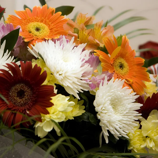 Celebratory bunch of flowers — Stock Photo, Image