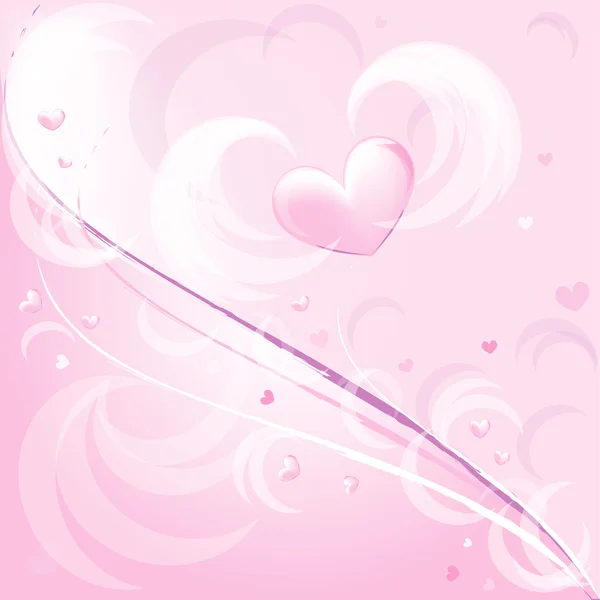 Rosa sfondo romantico — Foto Stock