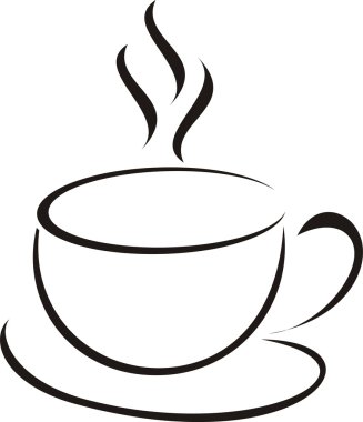 Cup of coffee clipart