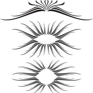 Scroll design clipart