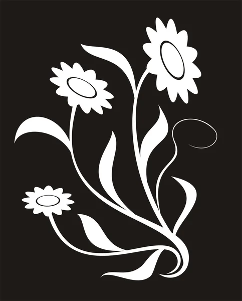 Ilustração dos elementos de design floral —  Vetores de Stock