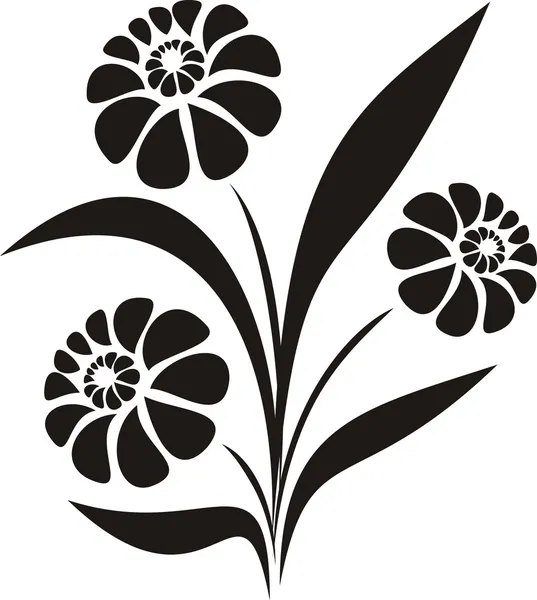 Elemente de design floral — Vector de stoc