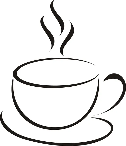 Чашка кофе Лицензионные Стоковые Иллюстрации