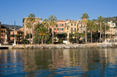 Santa Margherita Ligure, promenade clipart